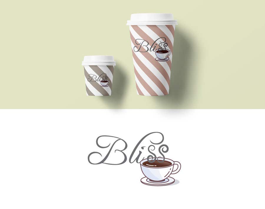 Wasilisho la Shindano #17 la                                                 Logo design - "Bliss" on hot paper cup
                                            