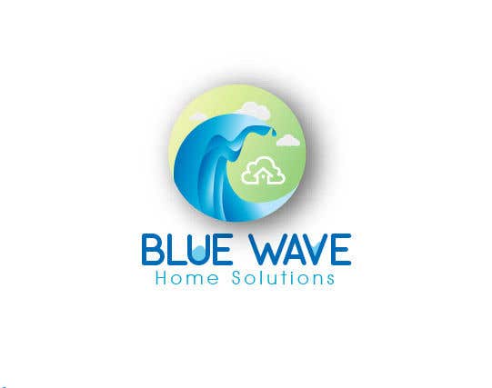Wasilisho la Shindano #173 la                                                 Logo for Blue Wave Home Solutions
                                            