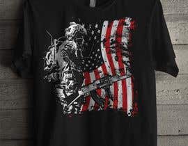 Nambari 24 ya Design USA Independence day, with USA flag too, it&#039;s an image who will be printed on a Tshirt -- 2 na simrks
