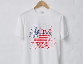 Nambari 47 ya Design USA Independence day, with USA flag too, it&#039;s an image who will be printed on a Tshirt -- 2 na Shakkhor32