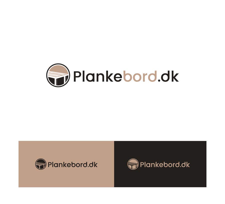 Participación en el concurso Nro.72 para                                                 Logo for an affiliate-website about plank tables
                                            