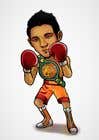 oaseqomaravw tarafından Design an Asian Boxer Cartoon Character with 4 different punching actions/posts all in full body. (*Suggest to best use &quot;Srisaket Sor Rungvisai&quot; as the referral for the character) için no 49