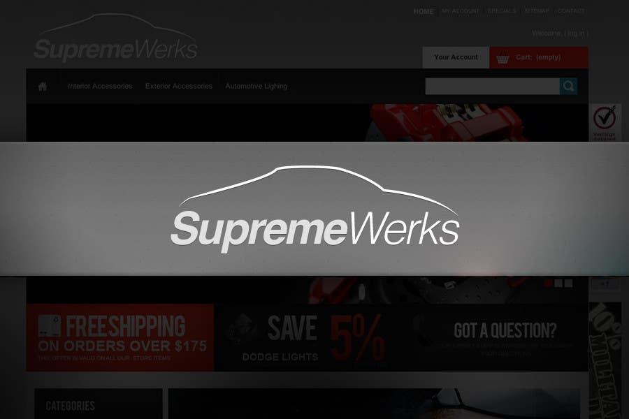Contest Entry #180 for                                                 Logo Design for Supreme Werks (eCommerce Automotive Store)
                                            