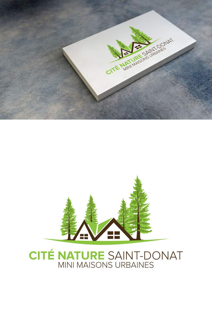 Entri Kontes #28 untuk                                                LOGO : Cité Nature Saint-Donat
                                            