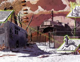 #17 for Concept Art : Kawaii Cyberpunk Environment for mobile video game by chmurnik