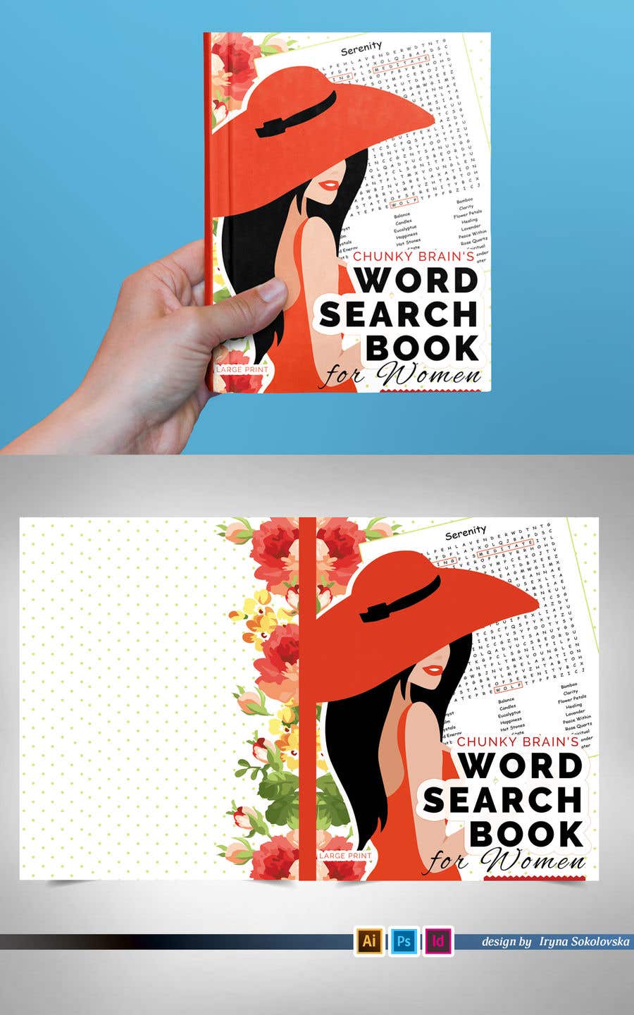 Contest Entry #38 for                                                 Book Cover for Word Search Book
                                            