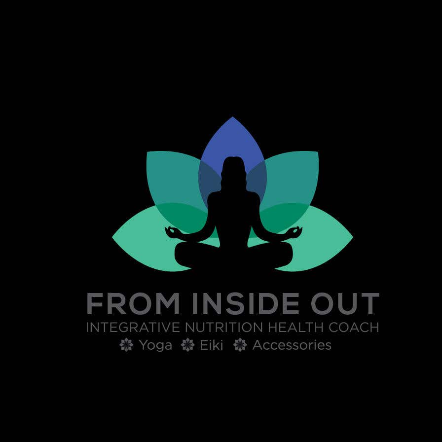 Entri Kontes #69 untuk                                                I am starting a health coaching business with the slogan "From Inside Out".  I offer a holistic approach to health and realizing your health goals.  Market is the whole family. Other services private/group yoga classes and reiki healing services.
                                            