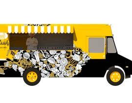 #23 untuk Need Design Food Truck For (Pasta ,Burger &amp; Juices ) oleh Omarjmp