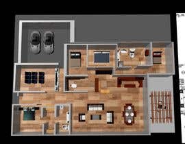 #8 za 3D model house off of site and elevation plans od TheresaSuen