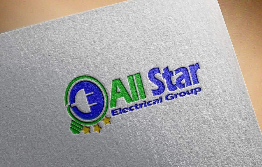 Proposta in Concorso #30 per                                                 I would like a logo designed for an electrical company i am starting, the company is called “All Star Electrical Group” i like the colours green and blue with possibly a white background and maybe a gold star somewhere but open to all ideas
                                            
