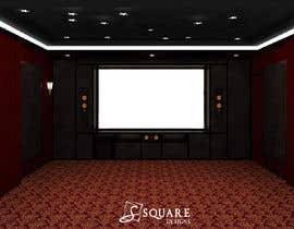 ssquaredesign tarafından Home theater interior design için no 2