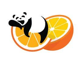#36 para Website Logo with Theme: Panda(Animal) and Mandarin(Fruit) por susanthe