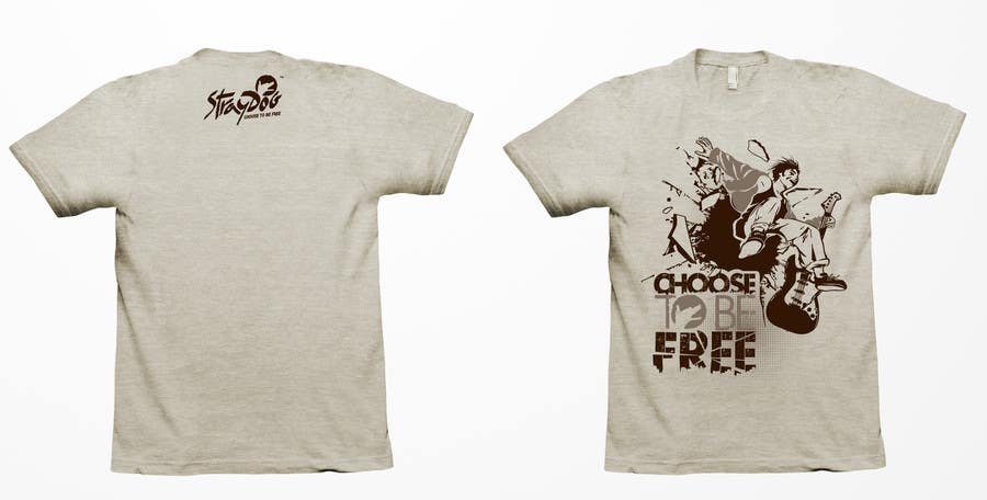 Penyertaan Peraduan #99 untuk                                                 Design a T-Shirt for StrayDog (6-8 WINNERS)
                                            
