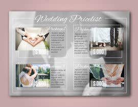 #12 for Design a Wedding Photography Pricing List by LaGogga