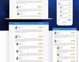 #9 for Design a web mockup for a comments page by jay198829