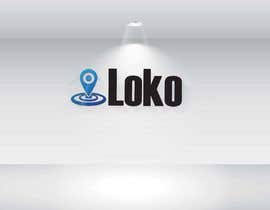 #29 untuk I need a logo designed for an app 
The app name is loko which means spot 
I need the logo to have a spot on map with the name loko,
Be creative oleh rrustom171