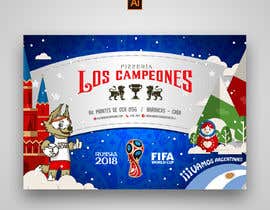 #15 for Russia 2018 Worldcup - Restaurant Placemat by lauriitadesign