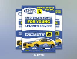 #6 สำหรับ Design A4 Portrait Poster, and A6 Landscape Promo Flyer/Price List For Driving School โดย xsquare
