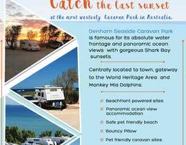 #38 for Design an A4 Advertisement for Denham Seaside Caravan Park by prathushiyan
