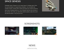 #2 for Create website for space game by uniquedesign18