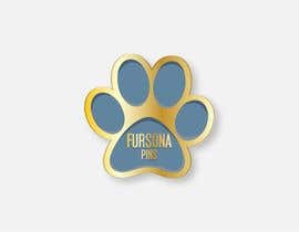 #2 for Please design a logo for an enamel pin company named &quot;Fursona Pins.&quot; It should be themed like an enamel pin, in the shape of a paw. by Iwillnotdance