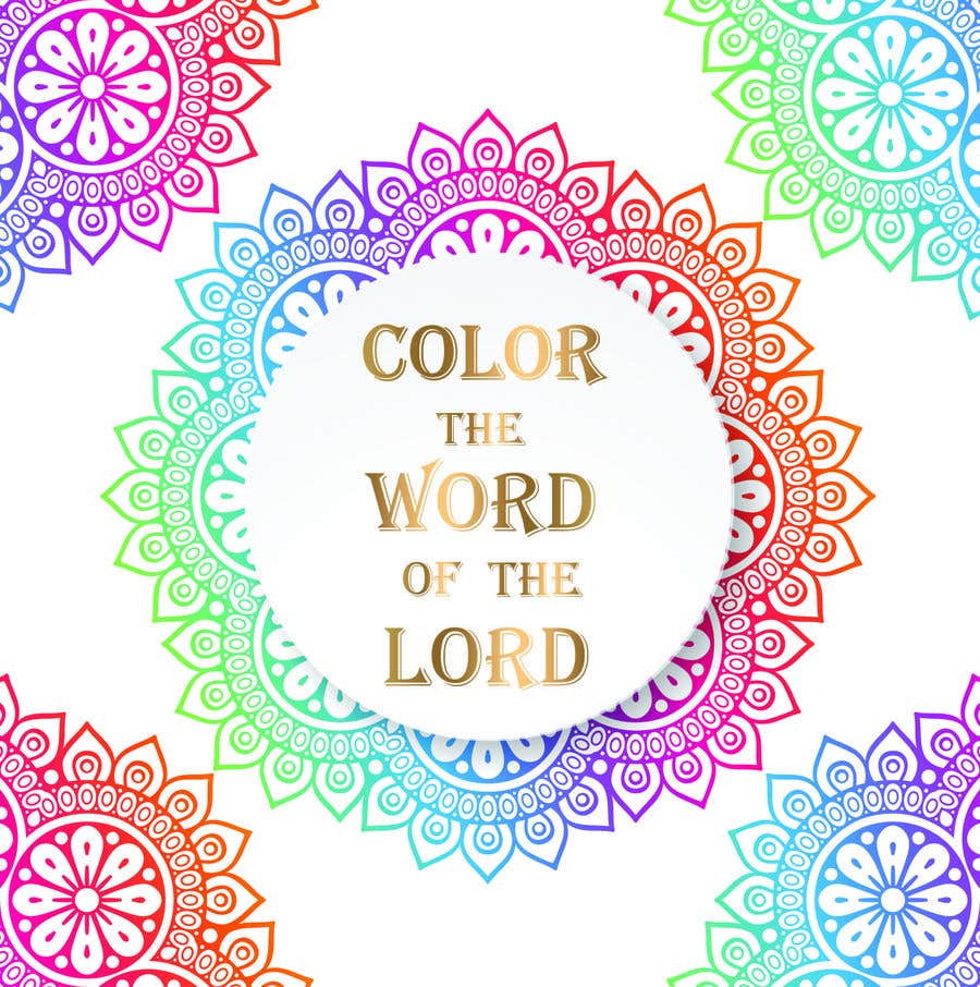 Kilpailutyö #131 kilpailussa                                                 Color the Word of the Lord - Book Cover
                                            