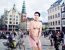 #24 för Image for a satire article: Guy (having a dream) on the street in only his underwear (or naked) av AdrianOrdieres