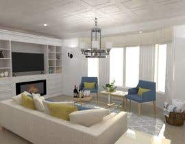 #10 dla Interior decoratation of Living Room przez Ximena78m2