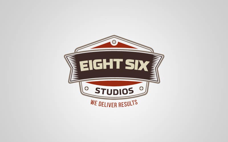 Kilpailutyö #3 kilpailussa                                                 Design a Logo for Eight Six Studio
                                            