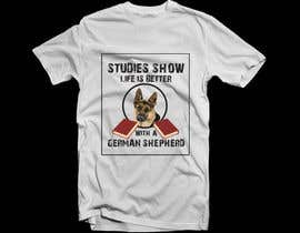 #43 para Design a German Shepherd T-Shirt por jpsam