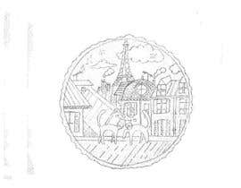 #8 для Simple  illustration - Hand drawn, sketch slyline of Paris від hodward