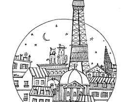 #2 для Simple  illustration - Hand drawn, sketch slyline of Paris від ngochuy1411