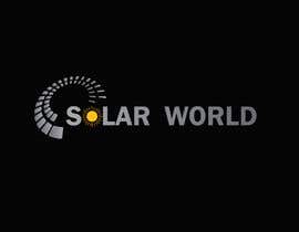 Nro 103 kilpailuun Logo design for “Solar World” käyttäjältä mukulakter923