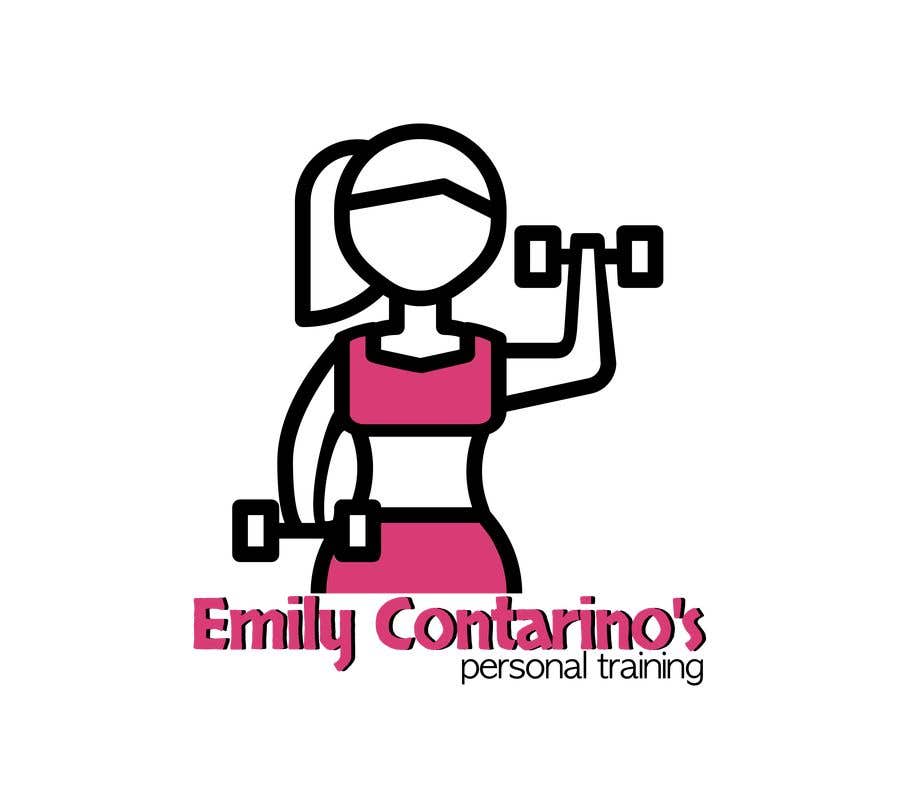 Contest Entry #13 for                                                 Im a female personal trainer looking for a logo. I want a feminine logo includes a bikini potentially board shorts or something around a feminine and maybe man muscle pose. I enjoy pastel colours and the name would be Emily Contarino’s Personal Training
                                            