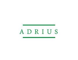 #17 for Beautiful Typography of &quot;ADRIUS&quot; Word Logo by didisign