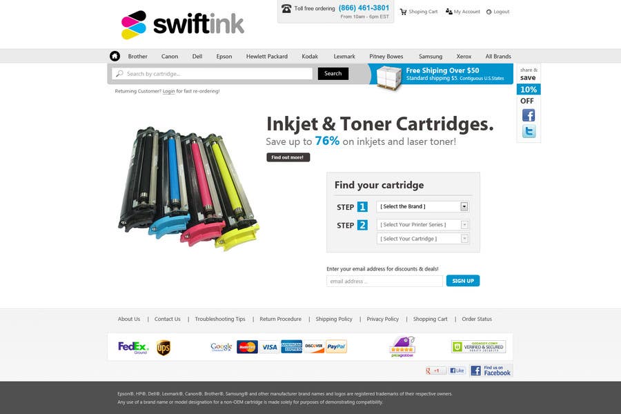 
                                                                                                            Proposition n°                                        27
                                     du concours                                         Website Design for Swift Ink
                                    