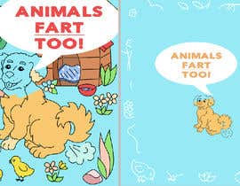 #2 for Animals Farting Coloring Book Cover Contest by suuijin