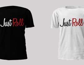 #17 for Jiu-jitsu shirt design. I need the words “Just Roll” drawn or custome font. by FVinas