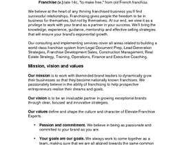 #5 para Franchise Business Consulting Company Brochure Content de kimkrgreen