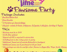 #4 pentru Pawsome Party de către jobs4dee