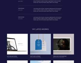 #16 para Personal porfolio website - I am looking for something very creative and special. de willyarisky