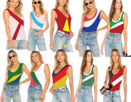 #224 for Design 10 World Cup 2018 Women T-Shirts by shultanashahanez