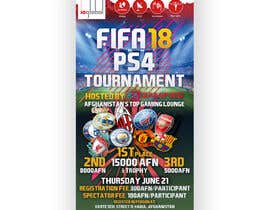 #28 per FIFA18 PS4 Tournament: Poster Advertisement da jamesmahoney98