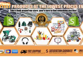 #25 for Banner for eCom general store:  built on shopify platform by pinky2017