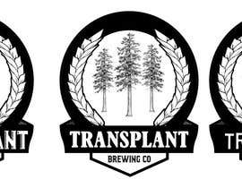 #64 para Brewery Logo. Simple design. West Coast tree with brewery elements incorporated. Name is Transplant Brewing Company. Would like logo to be round. Thank you! de agustinscalisi