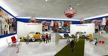 Graphic Design Entri Peraduan #45 for Illustrate an interior with visitors and attractions for a modern VW Beetle museum