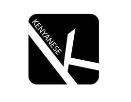 Nro 25 kilpailuun A logo for Kenyan news and general interest site focussing on explanatory content for the youth. it is called &#039;Kenyanese&#039; and the logo should incorporate the name &#039;Kenyanese&#039; in an elegant minimalistic black on white font without gimmicks. This should be  käyttäjältä A7mdSalama
