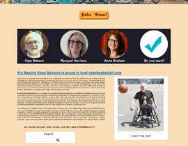 nº 54 pour I need some Graphic Design for a site about wheelchair basketball par asaduzzaman431sc 