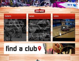 nº 59 pour I need some Graphic Design for a site about wheelchair basketball par shovoncse 