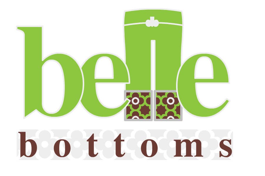 Příspěvek č. 217 do soutěže                                                 Logo Design for belle bottoms iron-on pant cuffs
                                            
